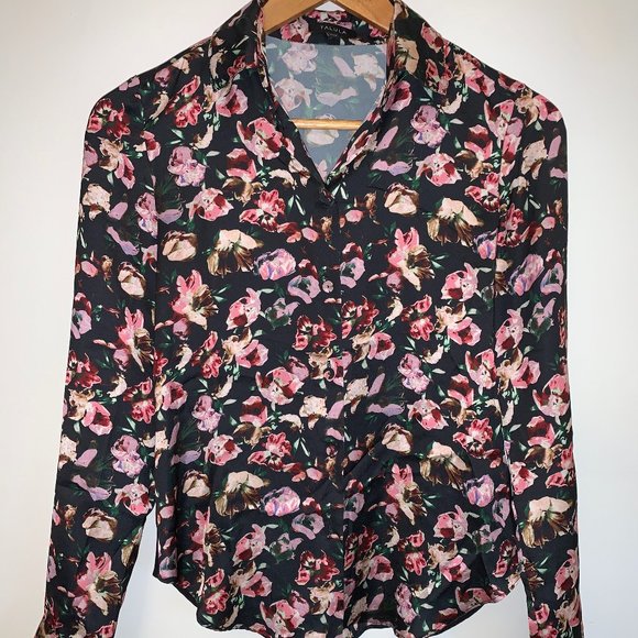 Aritzia floral blouse - Picture 1 of 4